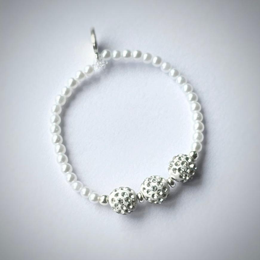 Adine armbånd hvit