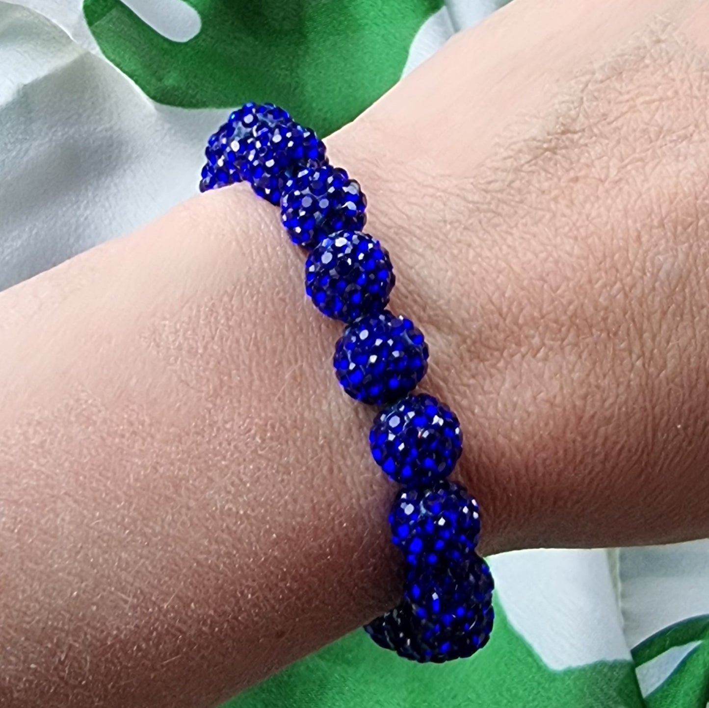 Adelen armbånd blå/grønn/rosa/grå